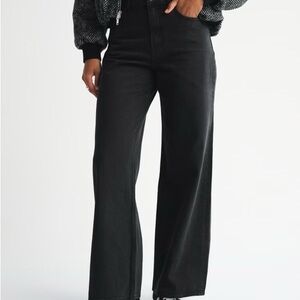 NWT curve love Abercrombie wide leg jeans